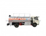 6000-8000liters Diesel Fuel Oil Tank Truck for Sales