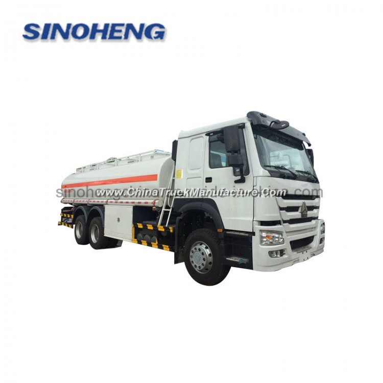Sinotruk HOWO 25000 Liters Diesel Oil Transporter Capacity Fuel Tank Tanker Truck for Sale
