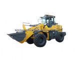 Small 4 Wheel Drive Tractor with Front Loader 2 Ton Wheel Loader