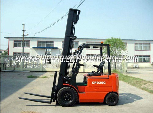 2 Ton Mini Battery Electric Forklift Truck for Sale Cpcd20c