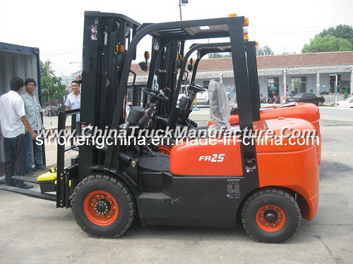 2.5 Ton Diesel Forklift Truck with Competitive Price Sh25fr
