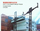 Container Lifting Equipment 7 Ton Empty Container Reach Stacker Fd180ak5