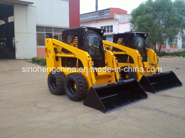 Jc95 with Ce 1.2ton 70kw 0.55m3 Skid Steer Mini Loader