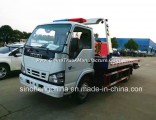 Hot Sale Isuzu 130HP Flatbed Tow Truck /4X2 Wrecker Truck