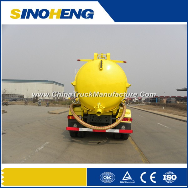 Sinotruk HOWO Vacuum Sewage Suction Truck with Durable Tank
