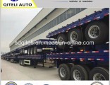 Tri Axle 40FT Truck Semi Platform Container Flatbed Trailer