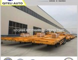 3 Axles 60 Ton 40FT Flatbed Semi-Trailer for Container Transport