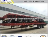 3 Axles 40FT Flatbed Container Semi Trailer