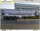 Tri-Axle Sulfuric Acid Tank Trailer 40000L Acid Tank Semi Trailer