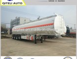 4 Axle 45000L Aluminium Petrol/Gasoline/Fuel Tank Truck Semi Trailer