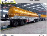 3 Axle 42000L Stainless Steel Fuel Oil Tank Semi Trailer