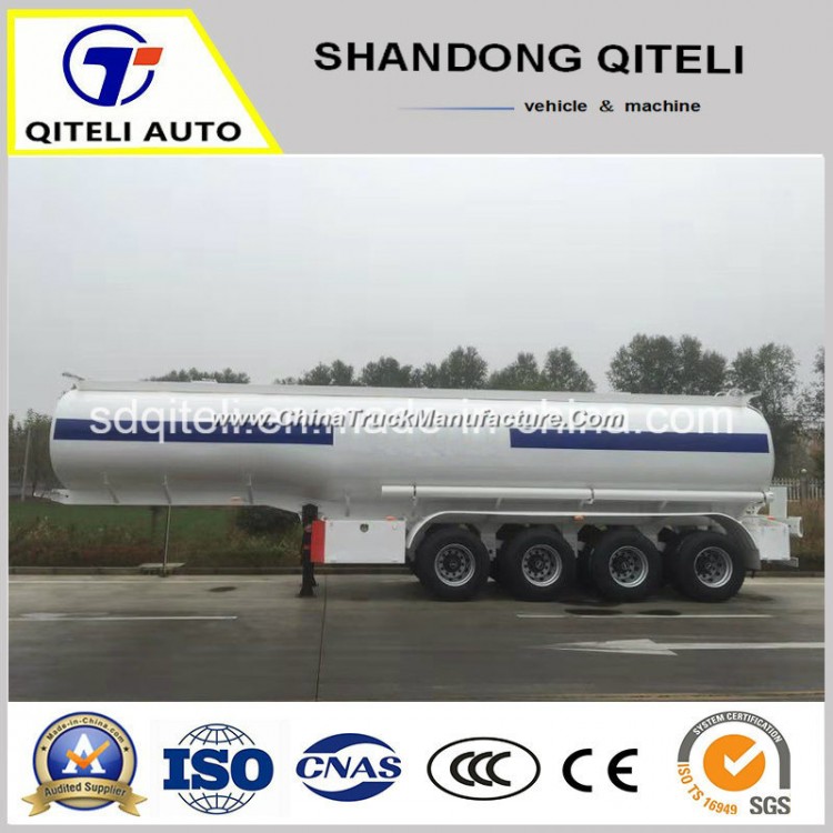 45000 Liters Petrol Tanker Palm Oil Tank 3 Axle Fuel Oil Tank Semi Trailer