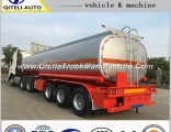 3 Axles Aluminum Stainless Steel Fuel Tanker Semi Trailer 36000 Liters 40000 Liters 45000 Liters 500