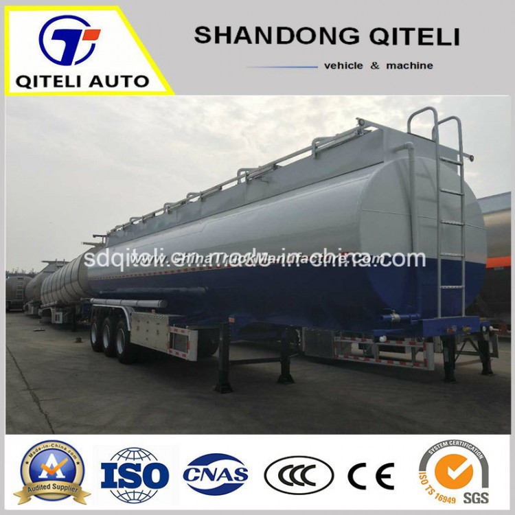 40m3 Tri Axles Oil Tank Semitrailer 40000L Fuel Tanker Trailer