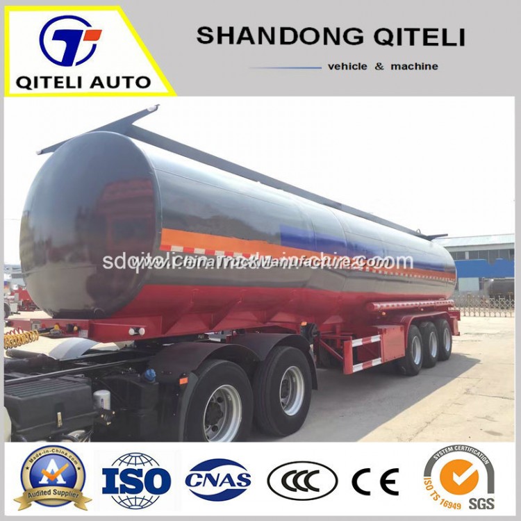 3axles Carbon Steel Oil Tanker 45000 Liters Fuel Tank Semi Trailer