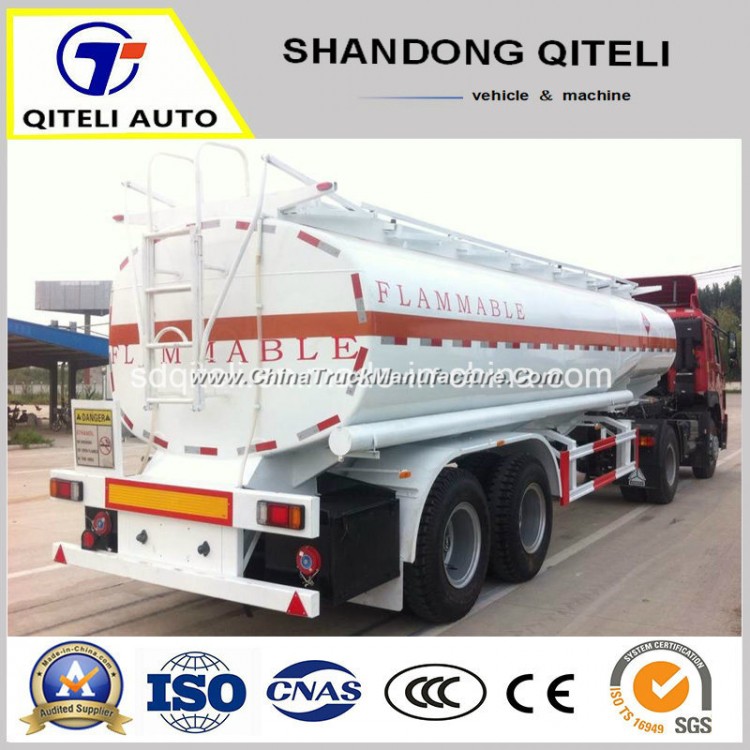 Semi-Trailer Type Tri-Axle 40000L-60000L Petrol Tank Fuel Tanker Truck Trailer