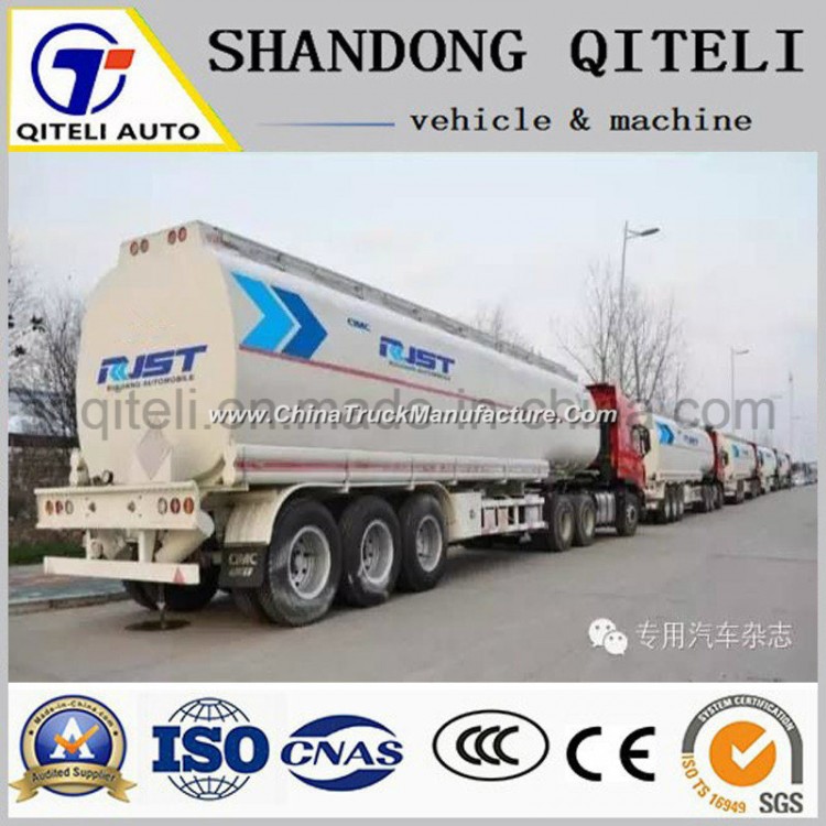 China 3 Axle Utility Tanker Trailer / Stainless Steel Tanker Semi Trailer for Sale