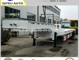 3/4/5 Axles 60t 80tons Extendable Low Bed Semi Truck Trailer
