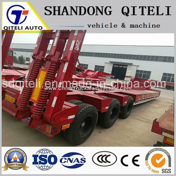 40t-60t Low Body Semi Trailer Truck Trailer Used to Transport Heavy Machinery and Cargo
