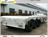 3 Axle 60-100ton Gooseneck Low Loader/Lowbed/ Lowboy Low Bed Trailer Truck Semi Trailers for Excavat