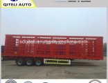 3 Axle Vegetable Food Transport Fence /Van /Stake Semi Truck Trailer