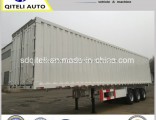 2/3 Axle Long Vehicle Top Enclosed Box/Van Body Truck Semi Cargo Trailer