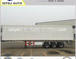 3 Axle 40ton 50ton 60ton Size Optational Box Cargo Semi Trailer