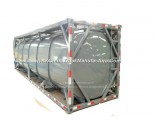 Sulfuric Acid Isotank (H2SO4 tank container) 20FT, 40FT 20m3-30m3 for Road Transport Sulfuric Acid 6