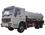 Sinotruk HOWO 10 Wheels VAC Tanker Sewage Sludge Truck with 16000L 18000L Septic Tank Rhd or LHD 6X4
