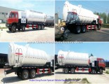 18000L Vacuum Sewage Tanker Truck with High Pressure VAC Pump Battioni Pagani Mec 13500 Vacuum Pumps