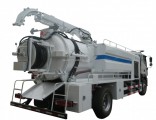 Foton Sewer High Pressure Jetting Combined Vacuum Pump Suction Truck (10m3 -12 m3 Right Hand Drive E