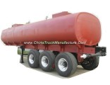 Tri Axles Hydrofluoric Acid Tanker Trailer (Hydrochloride Acid HCl 35% Tank Capacity 33, 000L Muriat