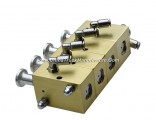 Pneumatic Switch Controller (Fuel Tank Truck Aluminum Pneumatic Control Block Push Button For 2 -6 C