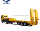 Quest 3 Axle 100 Ton Extendable Low Bed Semi Trailer for Sale