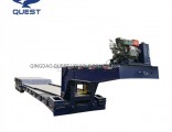 120-150tons Hydraulic Removable Gooseneck Front Loading Lowbed Lowboy Trailer