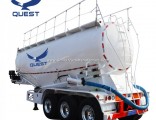 3 Axle Bulk Cement Tank Fly Ash Flour Tanker Truck Semi Trailer
