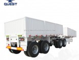 Quest Manufacture Superlink Interlink 4axle Side Panel Container Semi Trailer