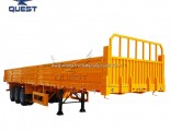 40FT Utility 3 Axle Cargo Container Side Panel Semi Truck Trailer