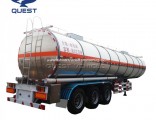 40000 Litres Volume Petrol Fuel Transport Aluminum Tanker Truck Trailer