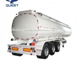 Carbon Steel Diesel Oil Tank 45000liters Fuel Tanker Semi Trailer