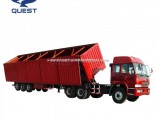 China Manufacture Hydraulic Side Dump Tipper Tractor Truck Semi Trailer