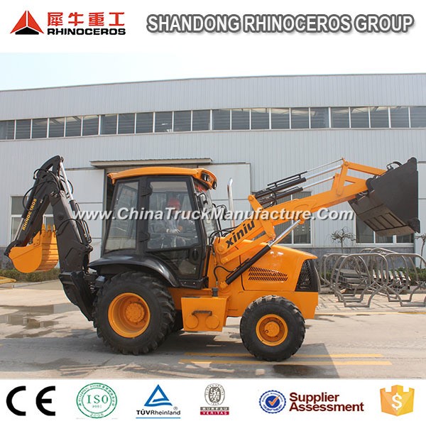 Agricultural Tractor 7ton Backhoe Loader Equipments Producing