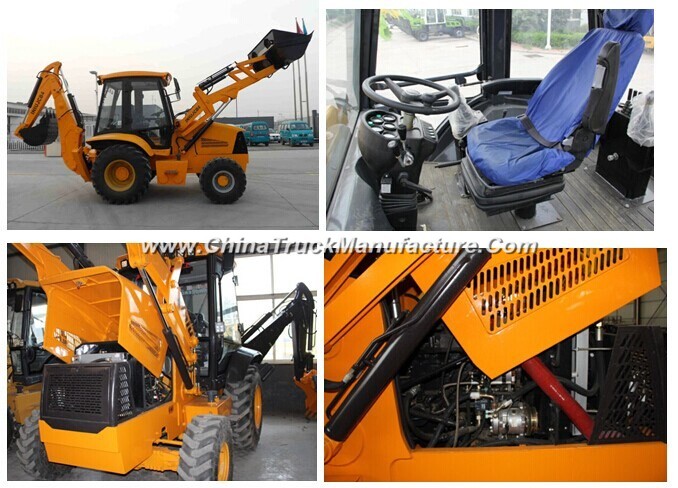 Mini Small 7ton Backhoe Loader with Cummins Engine Best Factory Price