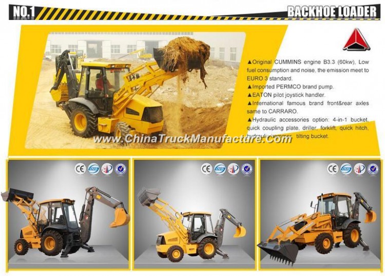 China Best Backhoe Loader with Ce Approved Xnwz74180