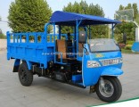 Chinese Waw Open Cargo Diesel 3-Wheel Tricycle with Motor