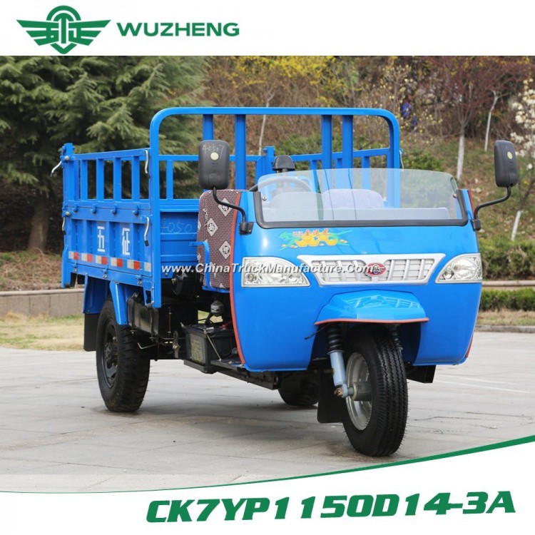 Chinese Cargo Diesel Motorized 3-Wheel Tricycle for Sale