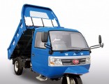 Chinese Cargo Rigt Hand Drive Diesel Motorized 3-Wheel Tricycle with Cabin