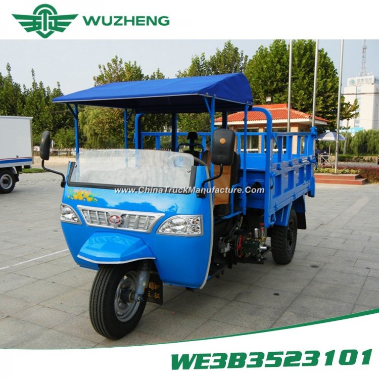 Diesel Three Wheel Vehicle with Rops & Sunshade