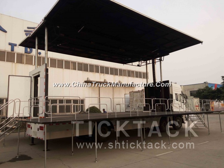 Mobile Stage Trucks for concerts, musical events, entertainment