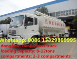 Factory sale best price Dongfeng 10T farm-oriented animal feed delivery truck for sale